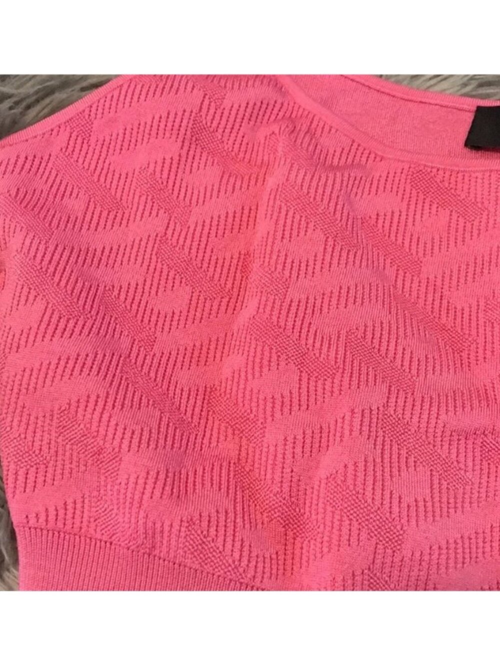 Versace Pink Crop Top 46 - Picture 7 of 7